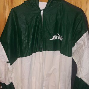 Jets rain Coat/windbreaker Vintage!